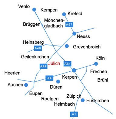 Auslieferungsgebiet, Logistik